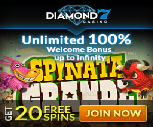 Diamond7 Casino no deposit free spins
